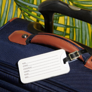 PERSONALIZED LUGGAGE TAG