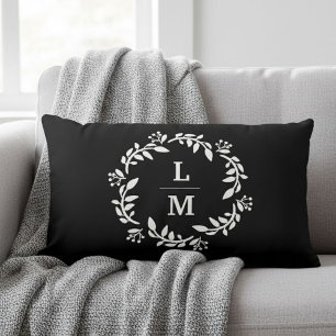 Personalized lumbar pillow New home gift Living