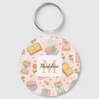 Personalized Magic Books Girl Wizard School Pink