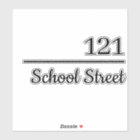 Personalized Mailbox Number and Street Address