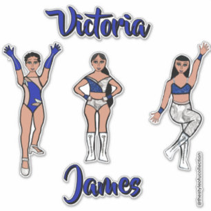 Personalized Majorette Silver Blue Twist #2