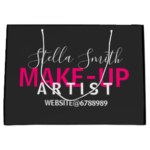 Personalized Makeup Artist Standard Large Gift Bag