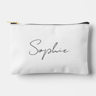 Personalized Makeup Bag, Custom  Cosmetic Bag, Bri Accessory Pouch