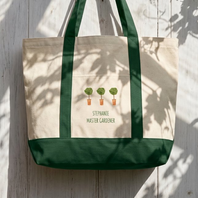 Personalized Master Gardener Tote Bag (Creator Uploaded)