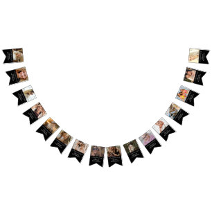 Personalized Memorial Funeral Decor Bunting