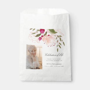 Personalized Memorial Seed Packet for Funeral Favour Bags