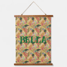 Personalized Mermaid Nursery Wall Hanging