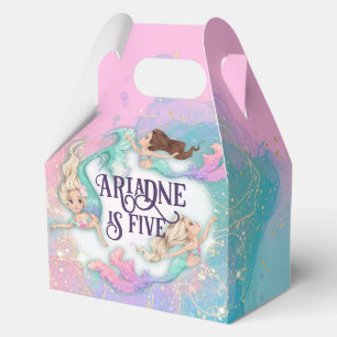 Personalized Mermaid Party Boxes