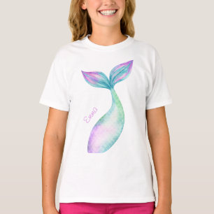Personalized Mermaid Tail T-shirt