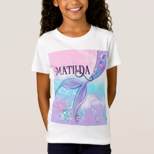 Personalized Mermaids Tail T-Shirt
