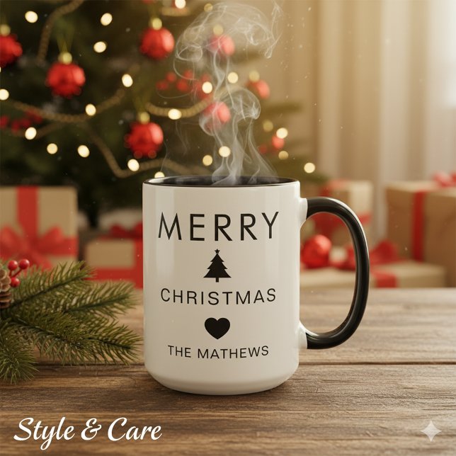 Personalized Merry Christmas Custom Mug Holiday St (Personalized Merry Christmas Custom Mug Holiday Style)