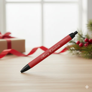 Personalized Merry Christmas Text Mark Pen for Hol