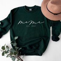 Personalized Mimi Grandma Sweatshirt