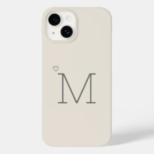 Personalized Minimal Initial Case-Mate iPhone 14 Case