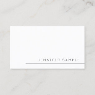 Personalized Minimal Modern Template Stylish Cute Business Card