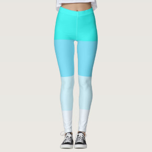 Personalized Mixed Color Stripe Leggings