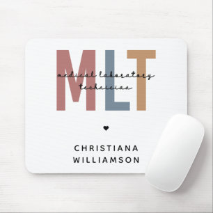 Personalized MLT Medical Laboratory Technician Mouse Pad