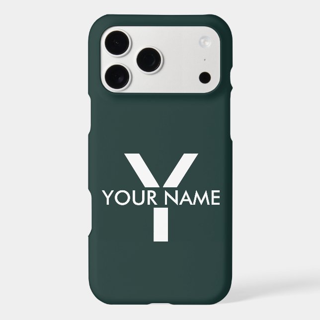 Personalized Modern Stylish Trendy  Case-Mate iPh (Back)