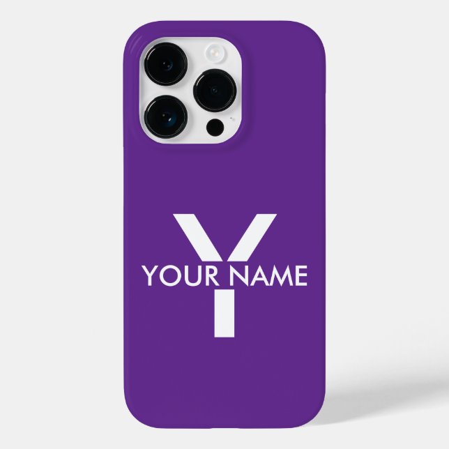Personalized Modern Stylish Trendy  Case-Mate iPh Case-Mate iPhone Case (Back)
