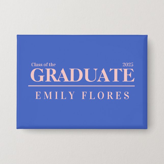 Personalized Modern trendy graduate class of 2025 (Front)