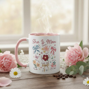 Personalized Mom Photo Mug Cute Design