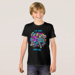Personalized Mom & Son Graffiti Street T-Shirt Tri-Blend Shirt<br><div class="desc">Level up your street style with this vibrant "Cool Crew" t-shirt. Featuring a dynamic mom-and-son illustration, it’s the perfect blend of urban energy and family bond. Made for those who want to stand out, this tee is as comfortable as it is cool. Product Details: Color Options: Available in classic white,...</div>