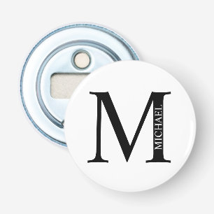 Personalized Monogram and Name Bottle Opener