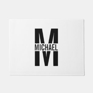 Personalized Monogram and Name Doormat