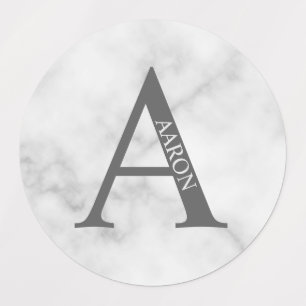 Personalized Monogram and Name Labels