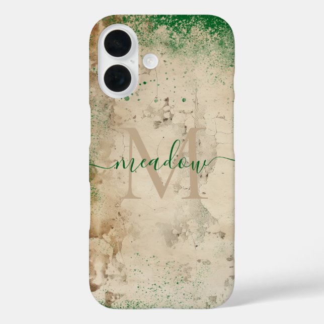 Personalized Monogram  Case-Mate iPhone Case (Back)