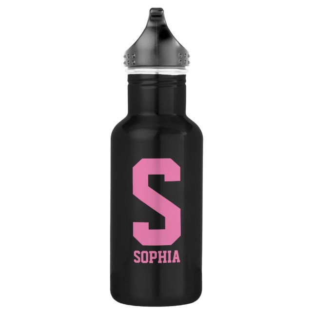 Personalized monogram Water Bottle | Sports Gift (Right)