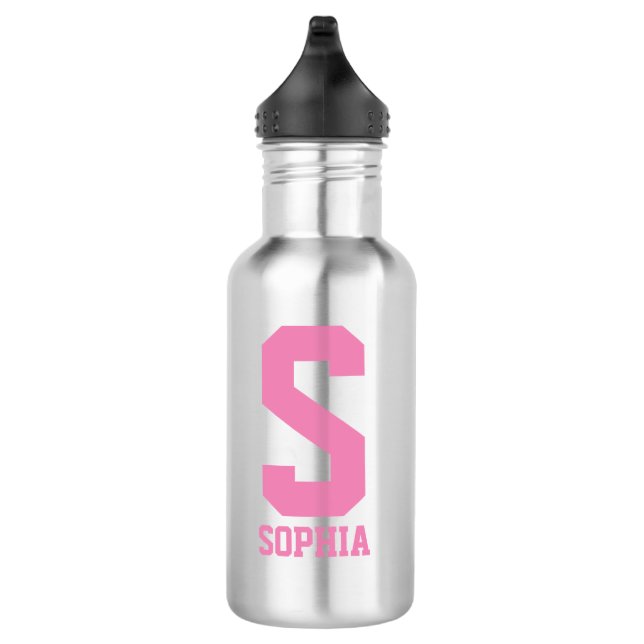 Personalized monogram Water Bottle | Sports Gift (Right)