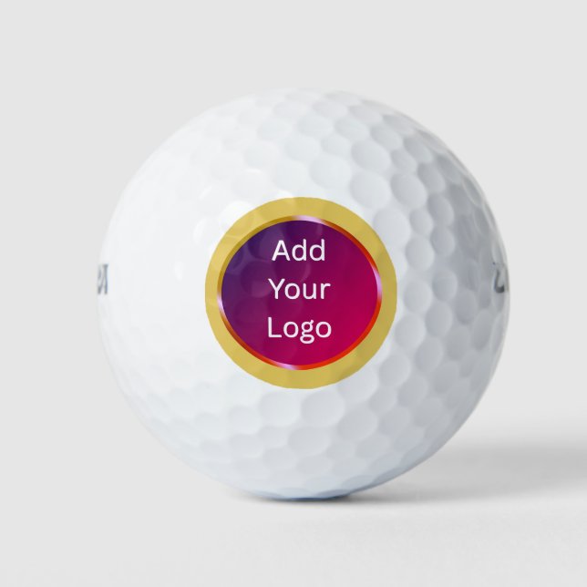 Personalized Monogrammed Golf Balls  (Front)