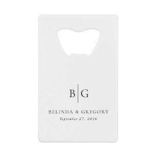 Personalized Monogrammed Initials Wedding Favors