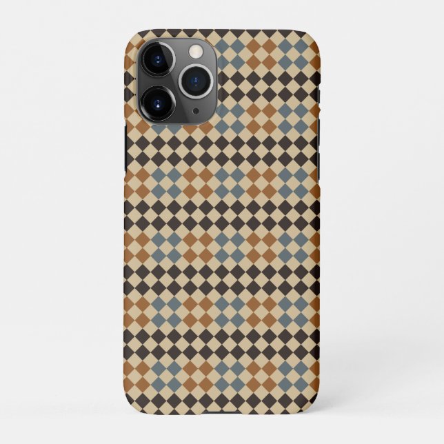 Personalized Mosaic Tile iPhone Case (Back)
