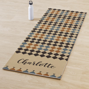 Personalized Mosaic Tile Yoga Mat