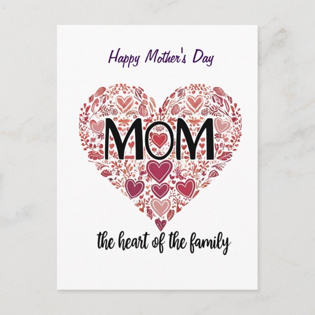 Personalized Mother’s Day Mug – Custom Gift for Mo Postcard (Front)