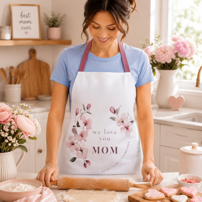 Personalized Mothers Day Apron for Mom (Creator Uploaded)