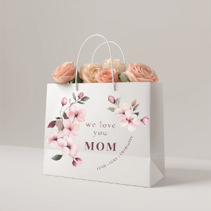 Personalized Mothers Day Gift Bag for Mom
