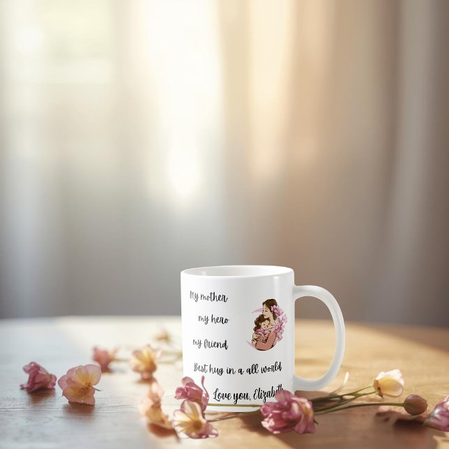 Personalized Mother's Day Mom's Hug Mug (Creator Uploaded)