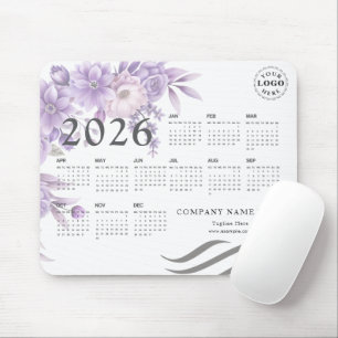 Personalized Mouse Pad with Full 2026 Calendar