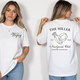 Personalized Mr. and Mrs. Honeymoon T-Shirts