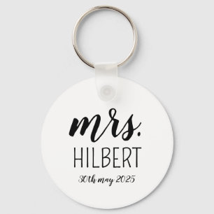 Personalized Mr and Mrs weeding party– Custom Wedd Key Ring