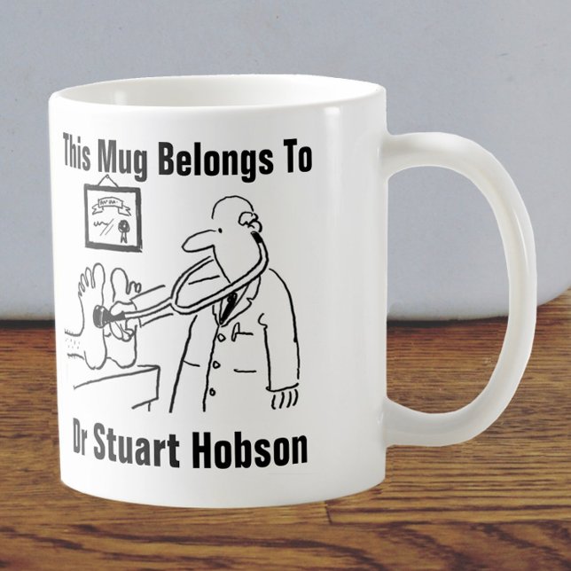 Personalized Mug for a Doctor (Creator Uploaded)