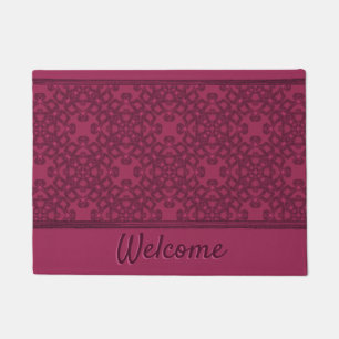 Personalized mulberry pattern doormat
