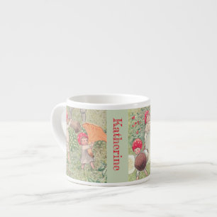 Personalized Mushroom Fairytale Elsa Beskow Mug