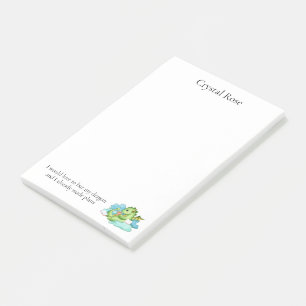 Personalized My Dragon and I already made plans Post-it Notes