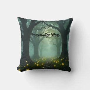 Personalized Mystical Forrest Walk Cushion