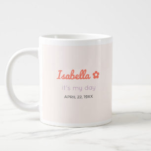 Personalized Name Birthday Coffee Mug for Her