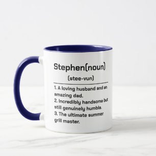 Personalized Name Definition   Custom Meaning Mug